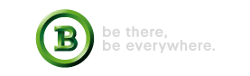 Be there, be everywhere logo